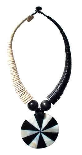 Salibu Damen Halskette - Ethno Design